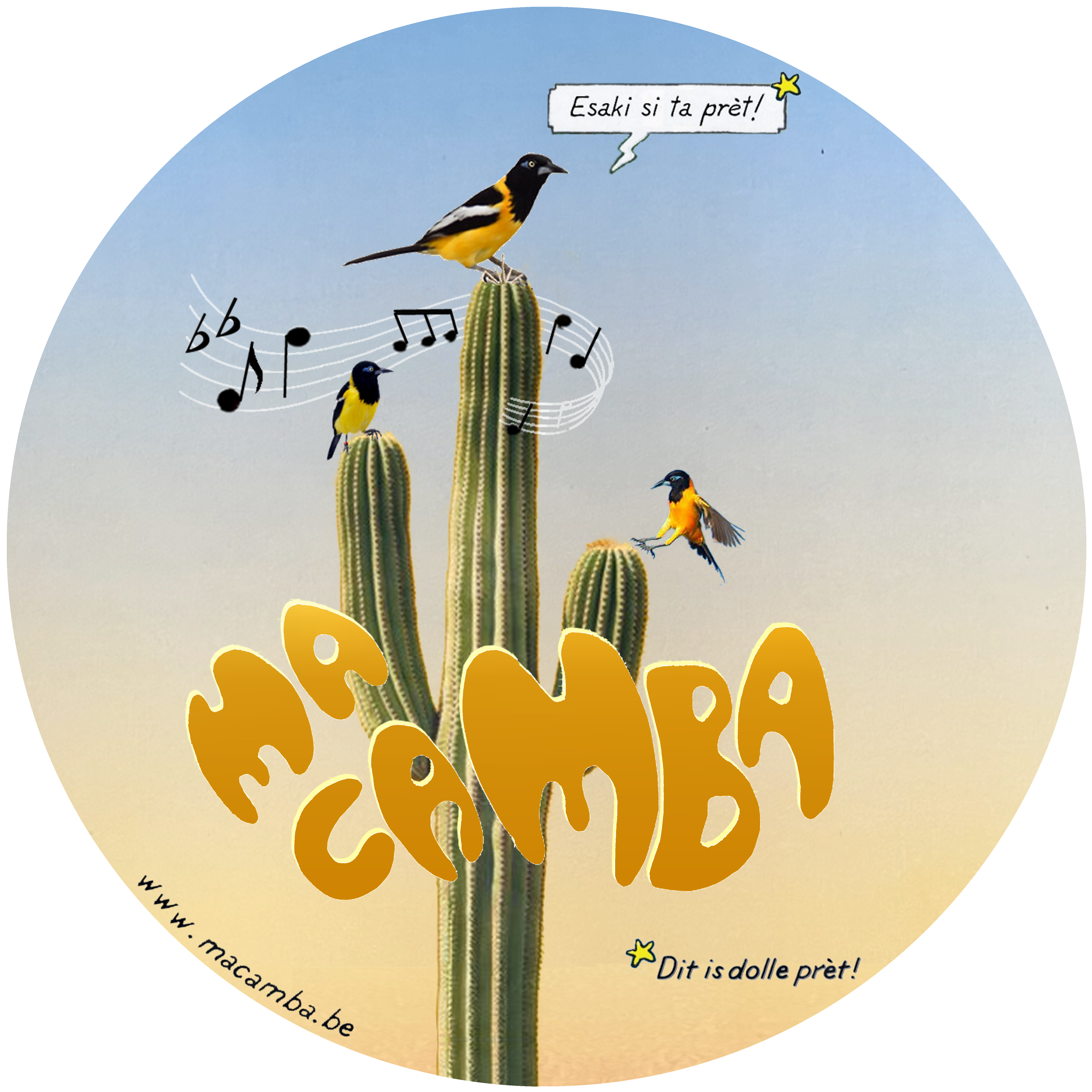 Esaki si ta pret octa circel png roodkleurende lucht